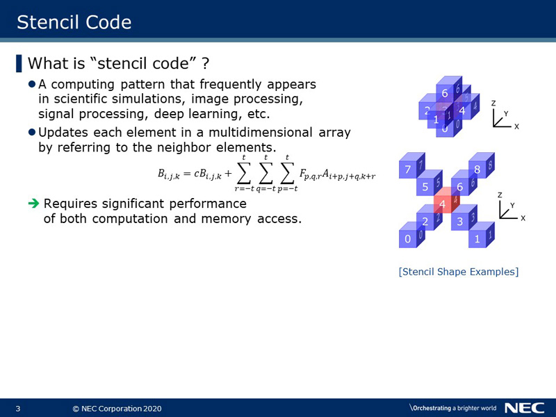 Stencil Code